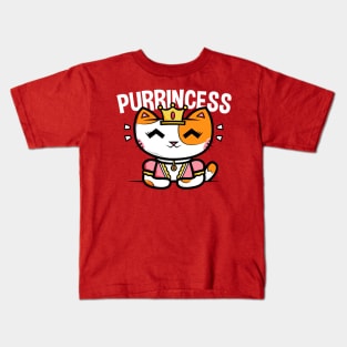 Purrincess Kids T-Shirt